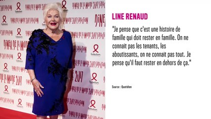Testament de Johnny Hallyday : Line Renaud sort à nouveau du silence