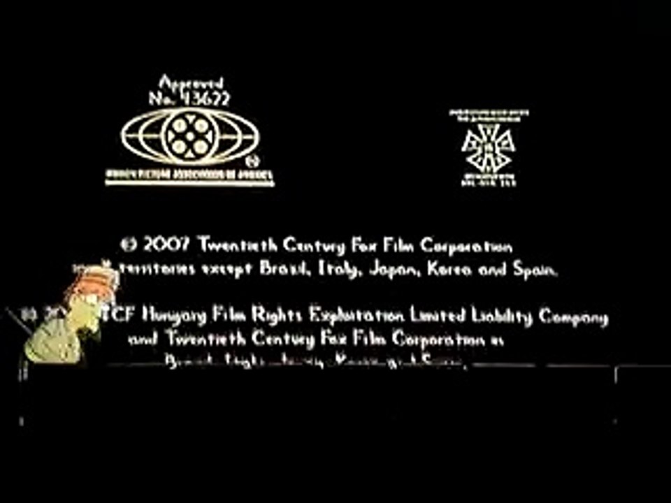 Closing to the simpsons movie 2007 dvd