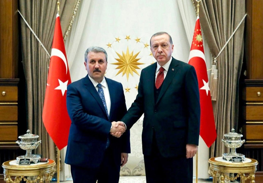 Son Dakika! Cumhurbaşkanı Erdoğan, BBP Lideri Destici ile Görüşüyor