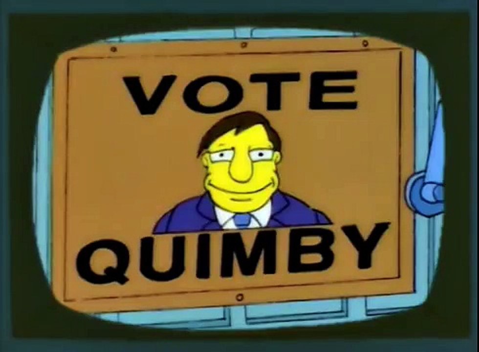 Vote Quimby (The Simpsons)
