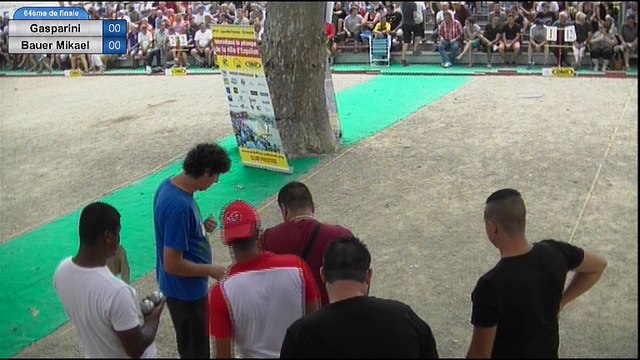 6ème International de la Ville d'Espalion : 64ème de finale Gasparini vs Bauer