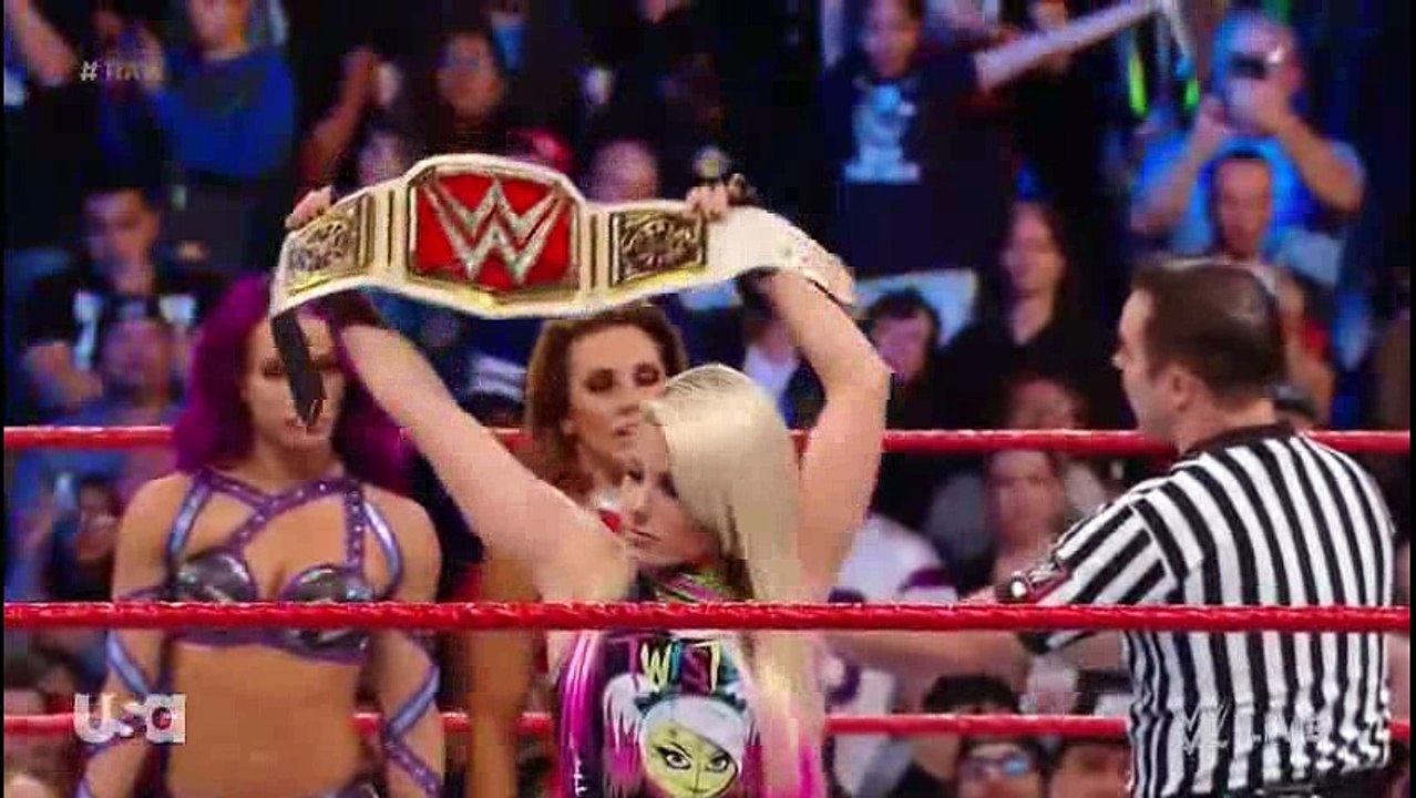 Sasha Banks, Bayley & Mickie James Vs Alexa Bliss, Sonya Deville & Mandy Rose