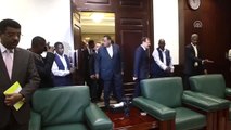 Başbakan Yardımcısı Çavuşoğlu, Sudan Başbakanı Salih Görüşmesi