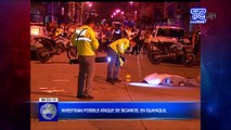 Un joven fue asesinado al suroeste de Guayaquil