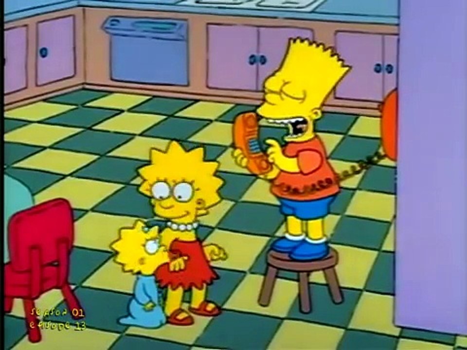 Bart Prank Calls Moe - Oliver Clothesoff