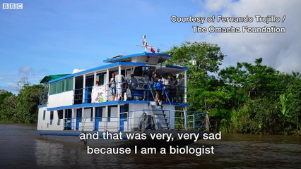 Fernando Trujillo has spent 30 years in dangerous areas of the Amazon