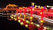 Chinese cities well lit up for Spring Festival