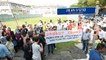 Desa Petaling residents and business operators protest against development of open field