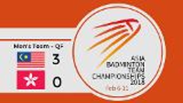Malaysia seal Thomas Cup finals spot by beating Hong Kong