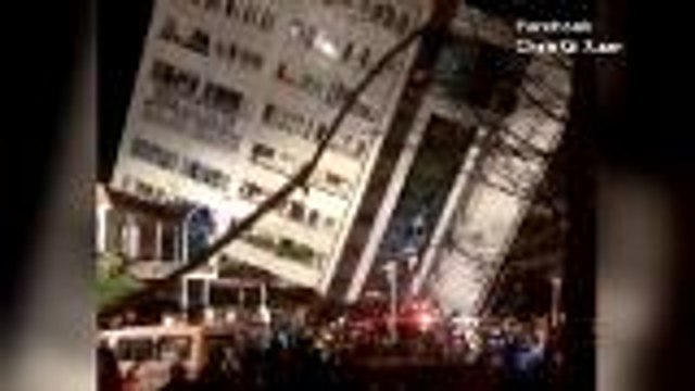 Five buildings in eastern Taiwan's Hualien collapse after magnitude 6.4 quake