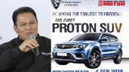 Proton's first SUV will be a 'fantastic' car, says carmaker