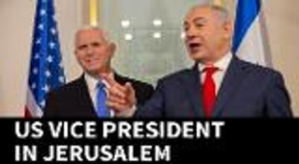 US Vice President's visit to Jerusalem further angers Palestine