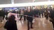 Clashes between Kurds and Turks in Hannover airport