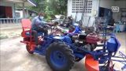 Foreman invents all-terrain mower