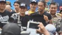 Thai Rockstar on charity run pushes on despite bodily injuries