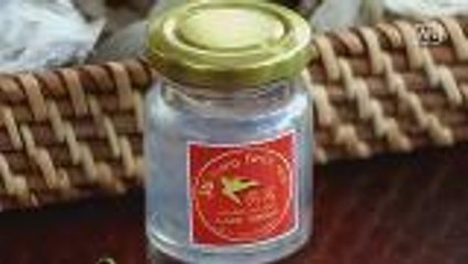 Couple earning big money harvesting bird's nest from their home