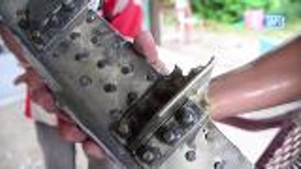 Space debris scattered over Ubon Ratchathani