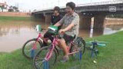 Innovative human-powered water pump