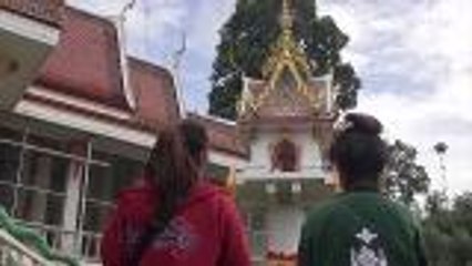 Phitsanulok's tall spirit house is an attraction to visitors in the province