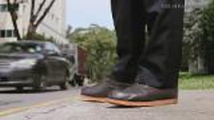 Run over by truck, ex-flight steward back on his feet helping others