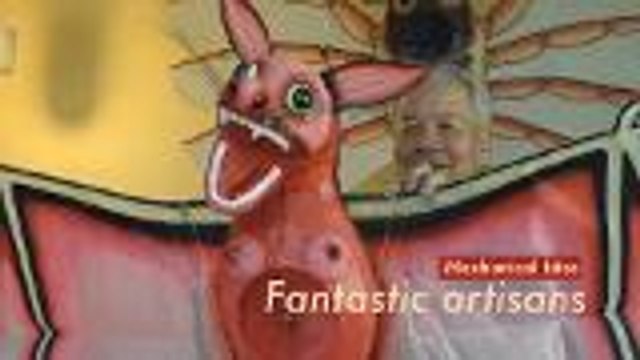 Mechanical kites created by 80-year-old Chinese