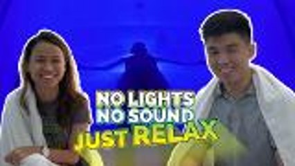 Sensory deprivation tank: Float your stress away