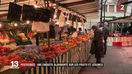 Pesticides : une enquête alarmante sur les fruits et légumes