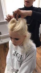How-To: 40's Inspired Double Top Knot - Hair  Tutorial