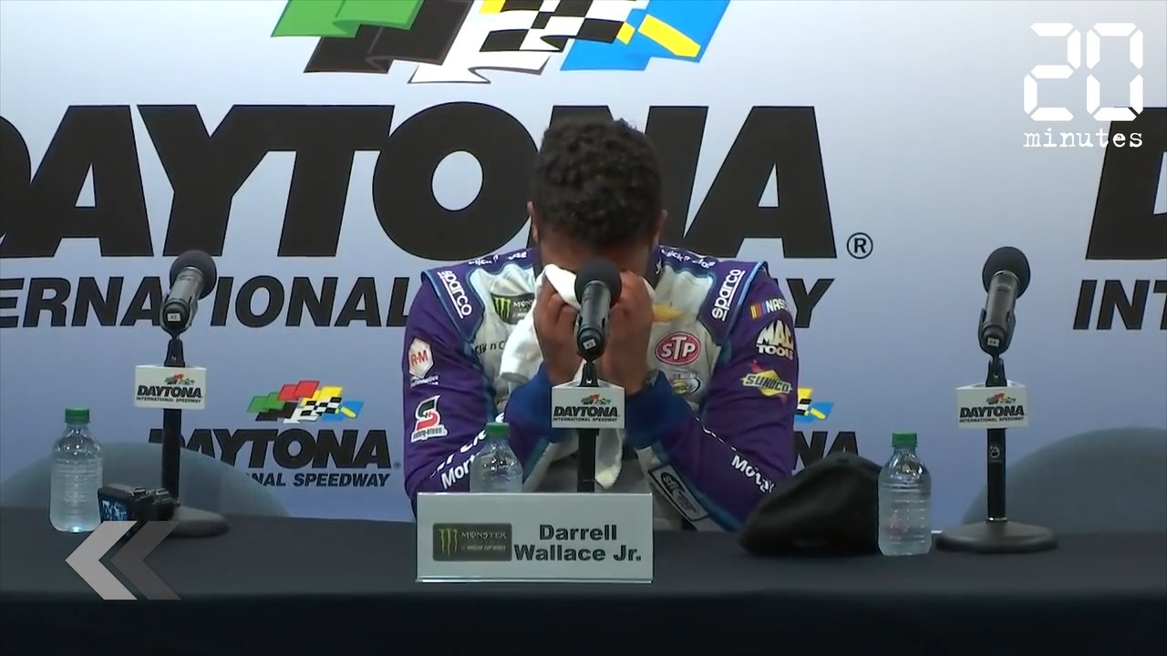 Un pilote de NASCAR craque en pleine interview - Le Rewind du mardi 20 février 2018