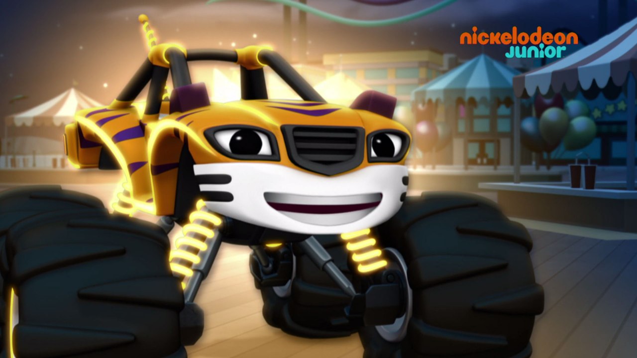 Blaze et les Monster Machines | La voleuse de lumières | NICKELODEON JUNIOR