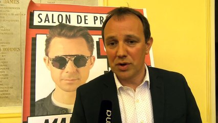 Nicolas Isnard au micro d'Ulrich Téchené