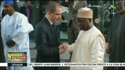 Canciller venezolano continúa Gira de la Dignidad en Nigeria