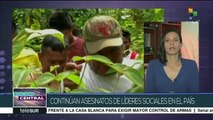 Colombia: suman otros dos asesinatos de líderes sociales