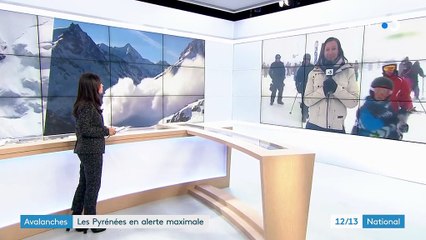 Avalanches : les Pyrénées en alerte maximale