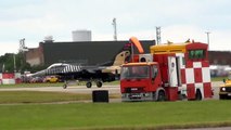  Turkish SoloTurk F-16 Pilot Skipping The Waddington Fence.