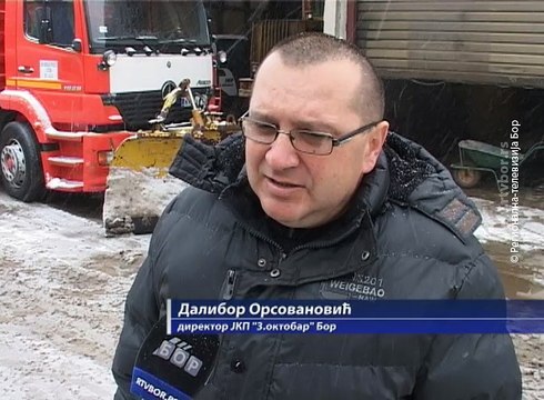 Jako nevreme u Boru, 20. februar 2018. (RTV Bor)