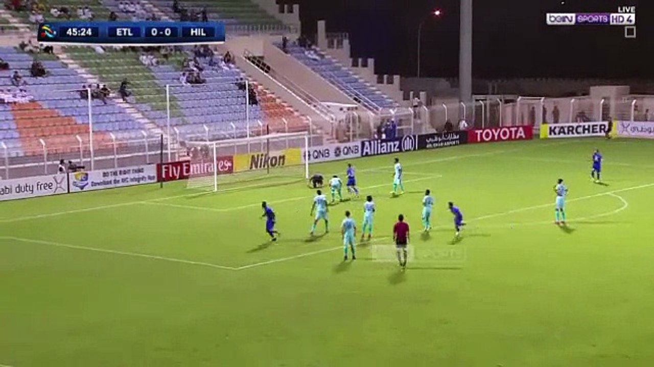 اهداف مباراة الهلال السهودي والاستقلال 0-1  هدف عن طريق نيران صديقه !!