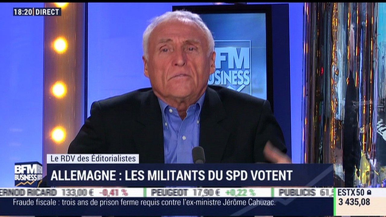 Le Rendez-Vous des Éditorialistes: Les militants du SPD votent sur l'alliance avec Angela Merkel - 20/02