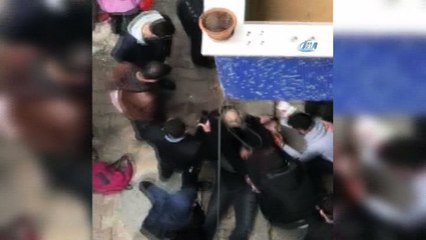 Bahçelievler’deki silahla yaralama olayında yaralıya böyle müdahale edildi