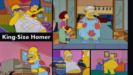 60 Second Simpson Review - King-Size Homer