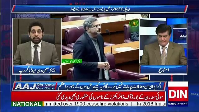 Aaj Din News Kay Sath – 20th February 2018