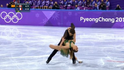 [STESS TV News] Gabriella Papadakis Dévoile Son Sein Aux Jeux Olympiques d'Hiver 2018