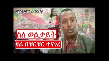 ኮሎኔል ደመቀ ስለ ወልቃይት ጉዳይ ከጀርመን ድምጽ ጋር ባደረገው ሰፊ ቃለምልልስ ተናገረ Ethiopia Colonel Demeke Zewudu Welkait