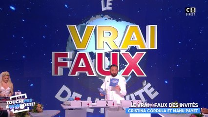 Cristina Cordula et Manu Payet : le vrai / faux des invités