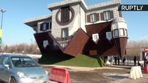 Biggest Upside-Down House in the World Turns Heads in Ufa