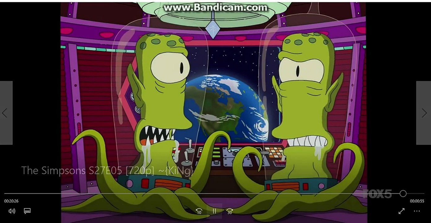 S27 E05 Treehouse Of Horror XXVI End Credits
