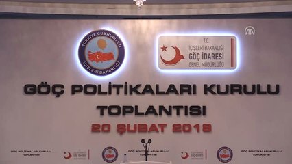 İçişleri Bakanı Soylu, Göç Politikaları Kurulu Toplantısı'na Katıldı