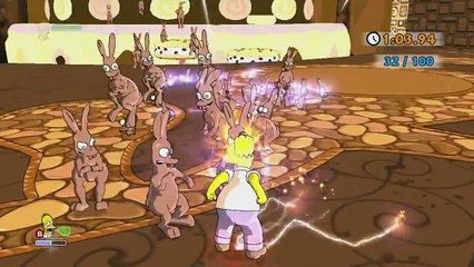 The Simpsons Game (Xbox 360) ~ Level 1: The Land of Chocolate (Time Challenge)