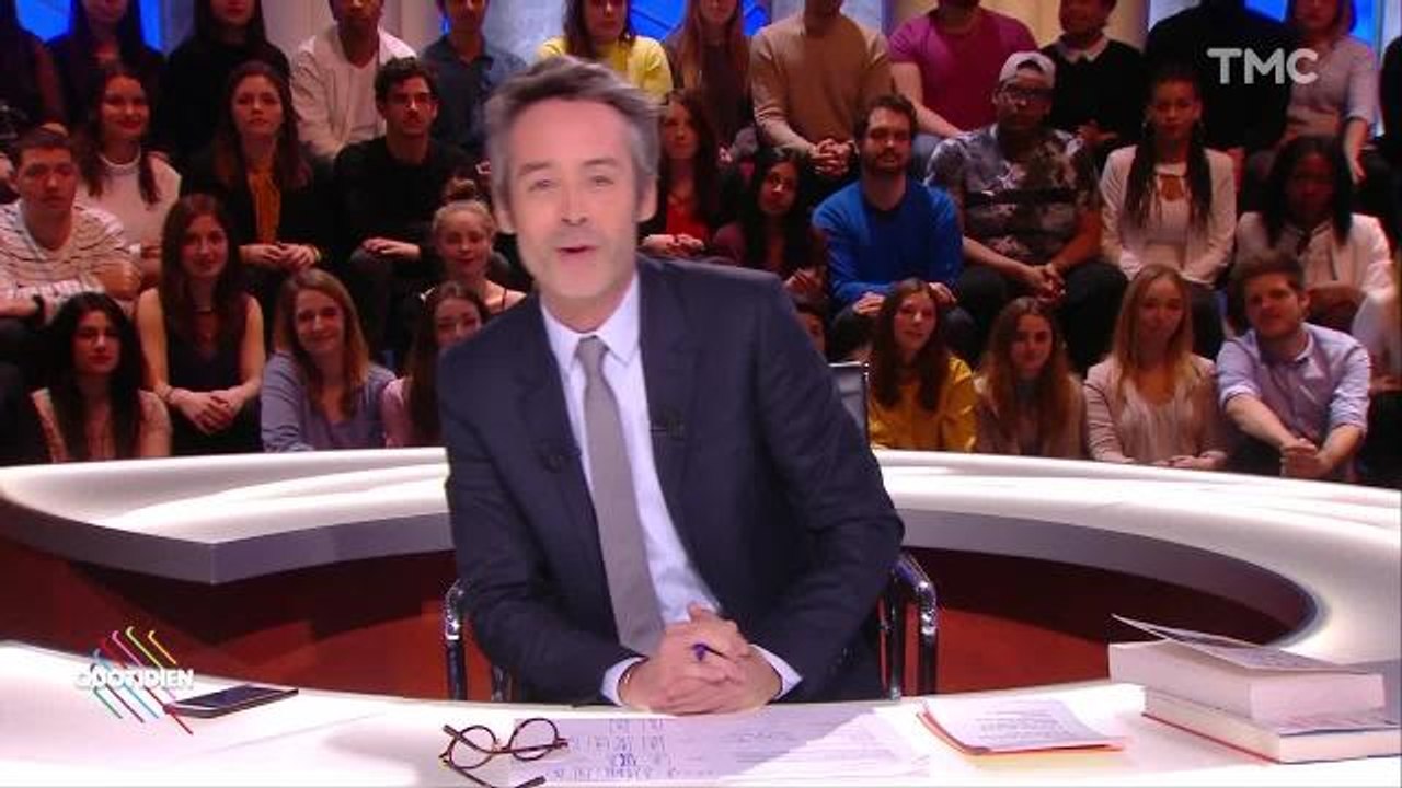 Quotidien : Yann Barthès réagit à la plainte de Laurent Wauquiez