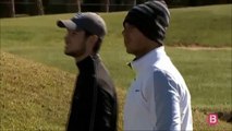 Rafael Nadal participates in the Balearic Golf Championship 2018